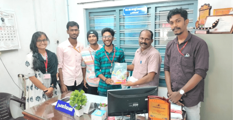 Grama Panchayat Visit by VSEC Student Volunteers