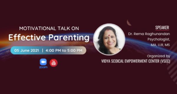 Motivational talk on Effective Parenting