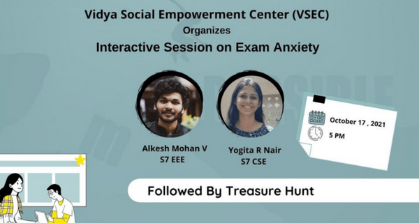 An Interactive session on Exam Anxiety and Treasure Hunt
