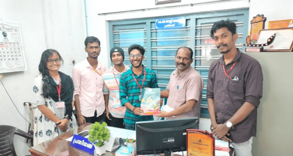 Grama Panchayat Visit by VSEC Student Volunteers
