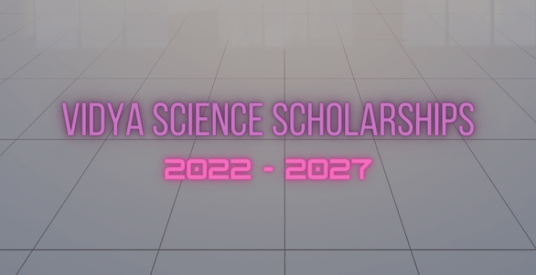 VSEC Announces Vidya Science Scholarship for School Students